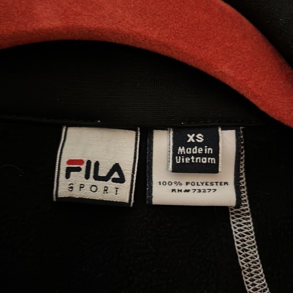 Fila black pullover sweatshirt. Size XS - Picture 7 of 10